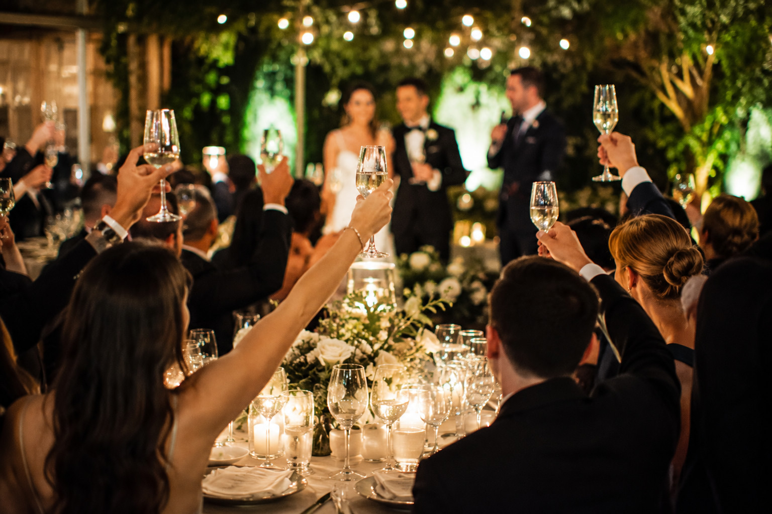 Toast to love and celebration